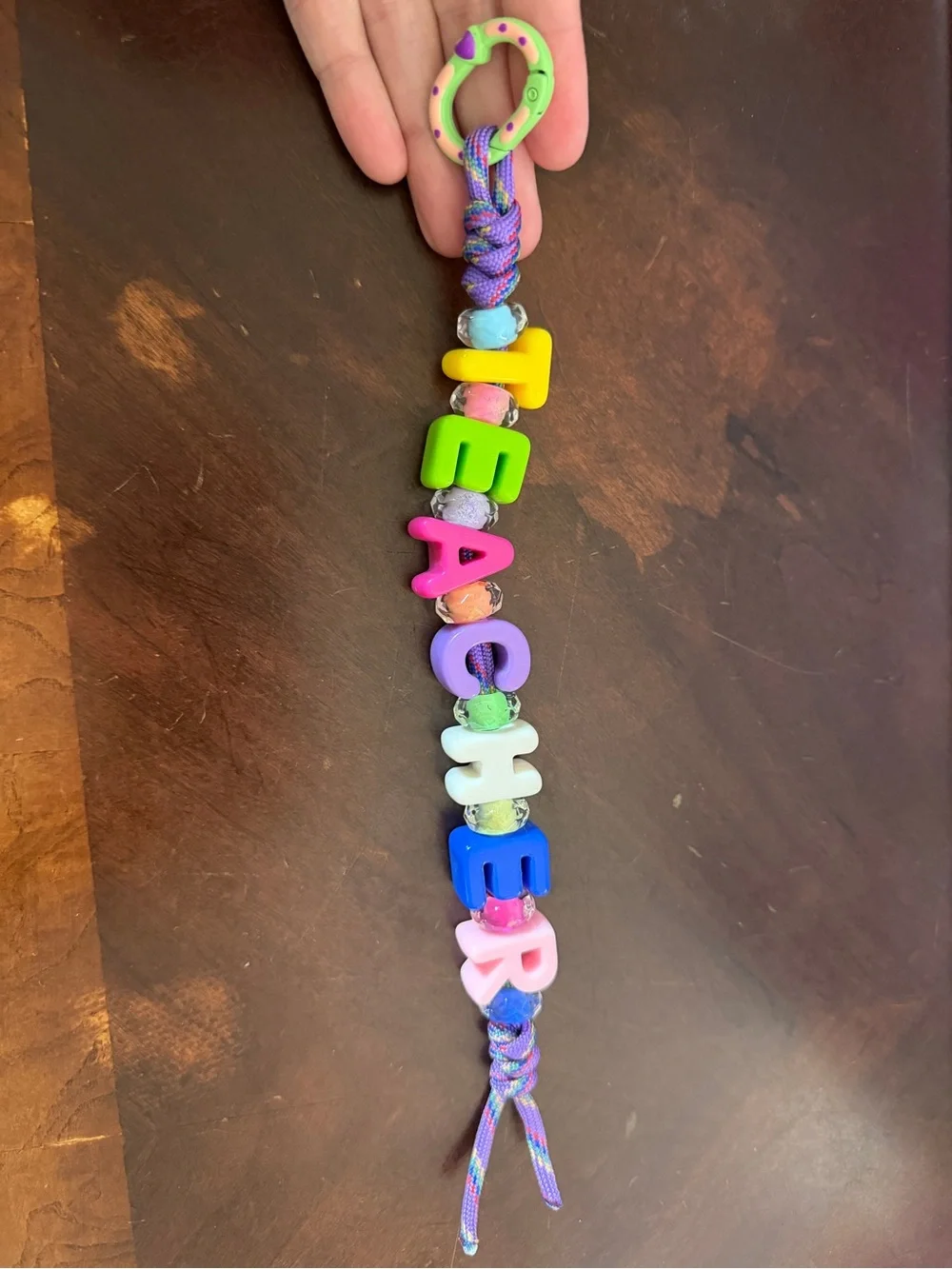 Teacher Bag Charm | Keychain | Back to School